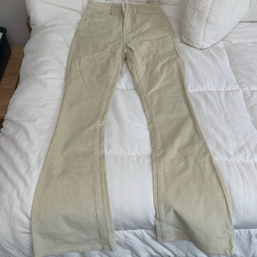 Shein corduroy flare jeans